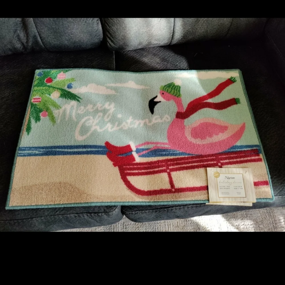 Flamingo Floor Mat